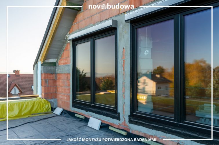 Nasze realizacje: Mogilany - PVC, ALU, witryna wielkoformatowa, rolety