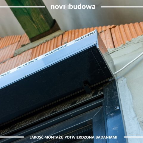 Nasze realizacje: Mogilany - PVC, ALU, witryna wielkoformatowa, rolety
