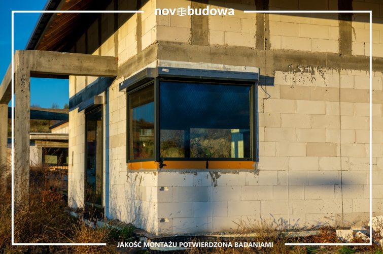 Nasze realizacje: Zielonki - okna aluminium, glass-corner