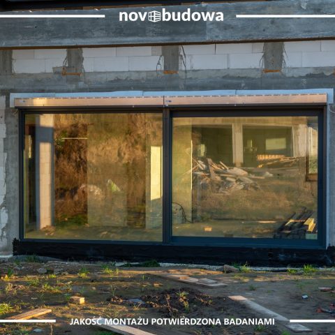 Nasze realizacje: Zielonki - okna aluminium, glass-corner