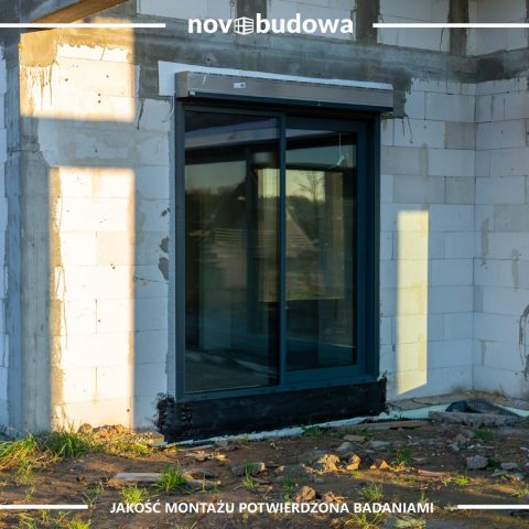 Nasze realizacje: Zielonki - okna aluminium, glass-corner