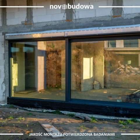 Nasze realizacje: Zielonki - okna aluminium, glass-corner