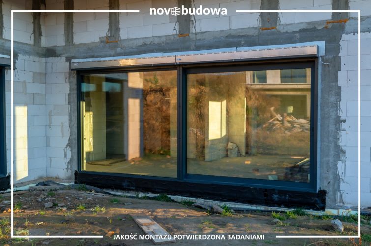 Nasze realizacje: Zielonki - okna aluminium, glass-corner