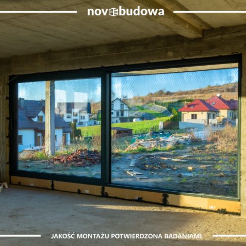 Nasze realizacje: Zielonki - okna aluminium, glass-corner