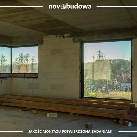 Nasze realizacje: Zielonki - okna aluminium, glass-corner