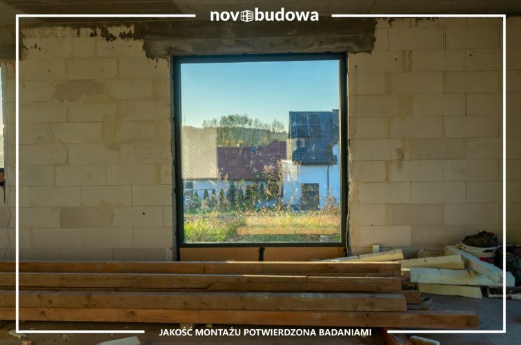 Nasze realizacje: Zielonki - okna aluminium, glass-corner