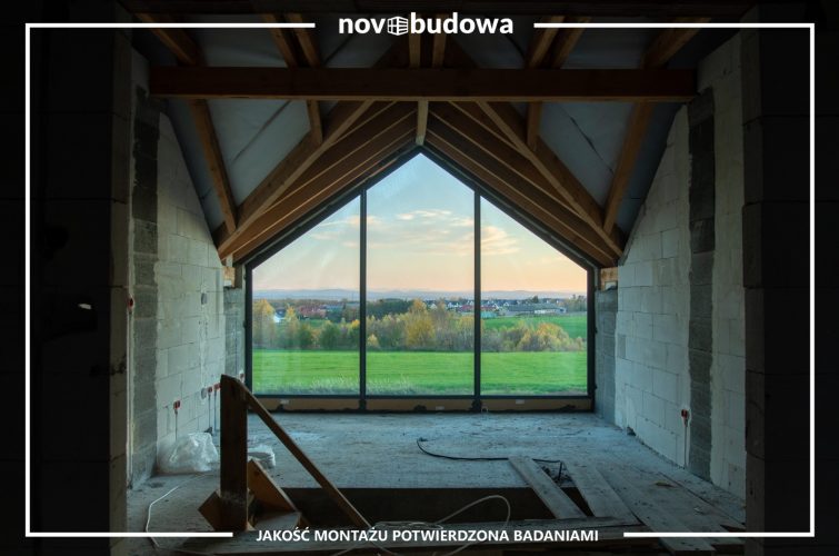 Nasze realizacje: Michałowice - witryna skośna